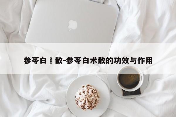 参苓白朮散-参苓白术散的功效与作用